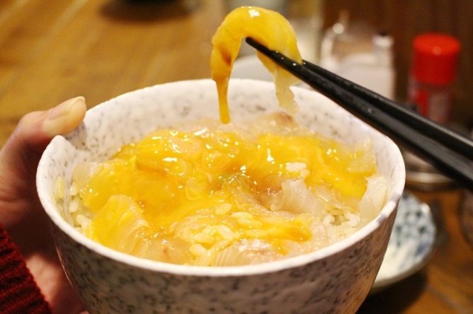 平目漬丼