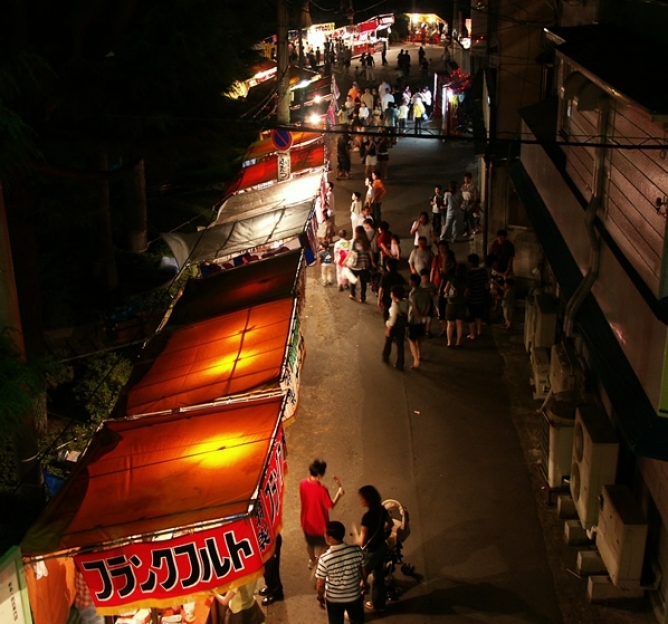 八戸三社大祭　出店